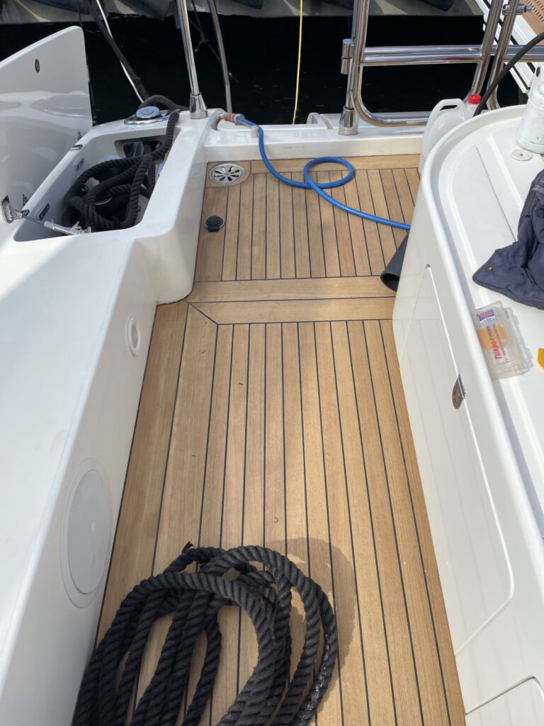 Yacht deck repair 3