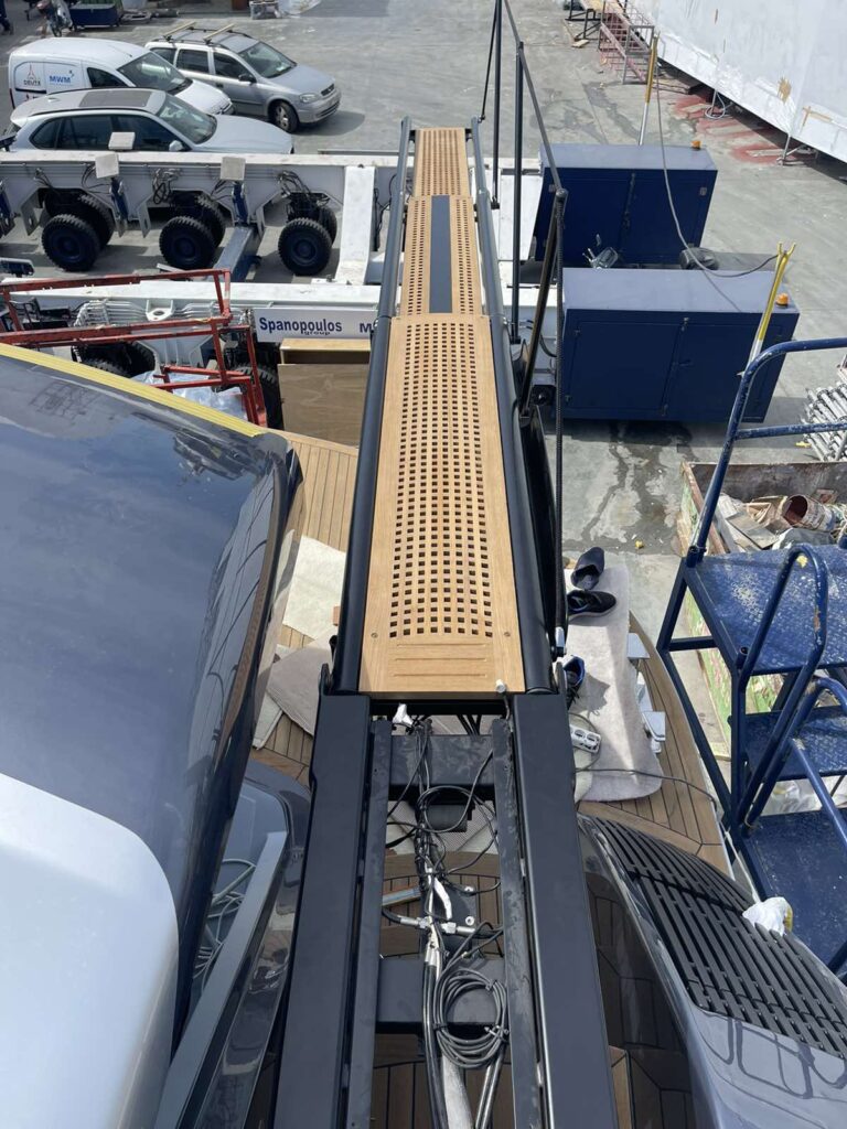 Yacht ladder renovation 2