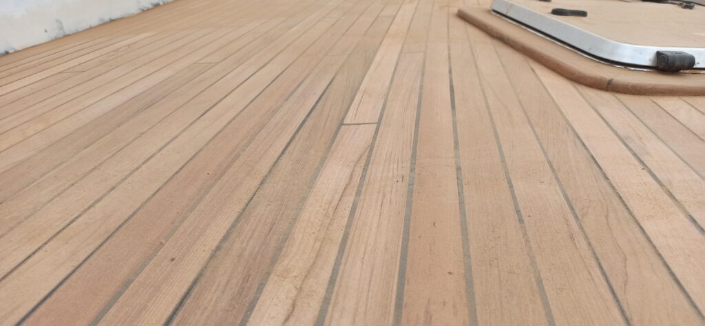 Yacht Deck Refit 1