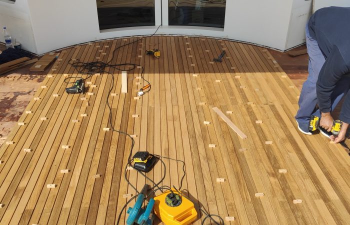 Yacht Deck Renovation Project